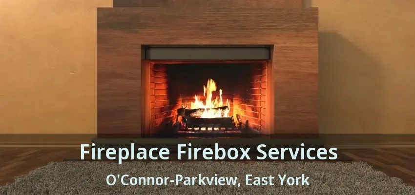Fireplace Firebox Services O'Connor-Parkview, East York - ON