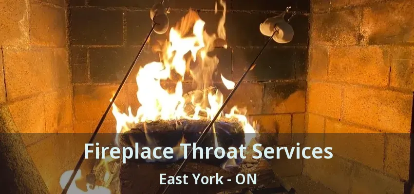 Fireplace Throat Services East York - ON