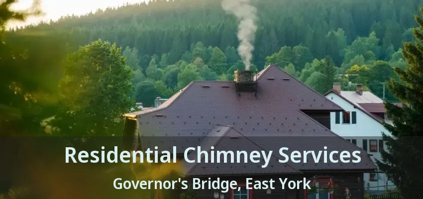 Residential Chimney Services Governor's Bridge, East York - ON