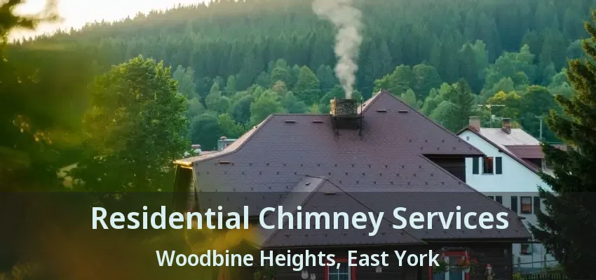 Residential Chimney Services Woodbine Heights, East York - ON